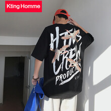 KtingHomme 短袖 男士T恤 T951黑色 