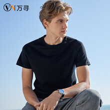 VONSURKI 萬尋 短袖 男士T恤 黑色 