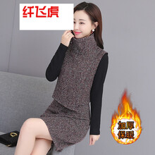 純色袖連衣裙，微胖妹子的福音