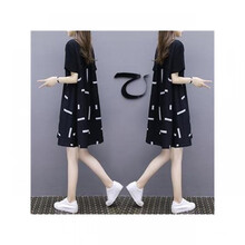 減齡印花連衣裙，打造甜美少女感
