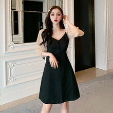 穿荷葉邊連衣裙，微胖女神的福音