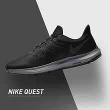 耐克（NIKE）跑步鞋柔軟回彈黑色AA7403-002 