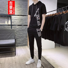 古萊登（GODLIKE） 短袖 男士T恤 A472T35黑色 