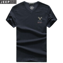 Jeep 短袖 男士T恤 4102藍色 