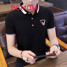 BCMDM 短袖 男士T恤 T8058黑色 