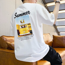 鴨鴨（YAYA） 短袖 男士T恤 1066白色 