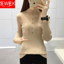 時(shí)尚小翻領(lǐng)毛衣，打造個(gè)性女神