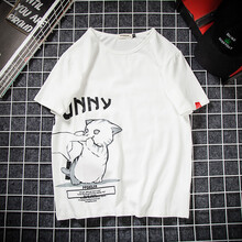 丹杰仕（DAN JIE SHI） 短袖 男士T恤 T122白色 