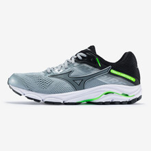 美津濃（MIZUNO）跑步鞋藍灰/黑 