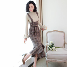時(shí)尚減齡背帶裙，打造優(yōu)雅少女感