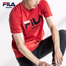 FILA 短袖 男士T恤 傳奇紅 