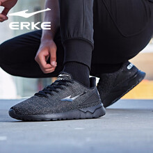 鴻星爾克（ERKE）跑步鞋2445正黑 