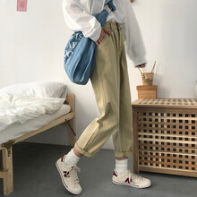 古萊登（GODLIKE） 高腰 燈籠褲 女 九分褲 牛仔褲