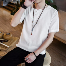 古耐先生（Mr.gnight） 短袖 男士T恤 1801 白色 