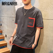 MR&NRB 短袖 男士T恤 深灰色 
