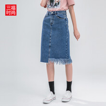 純色半身裙，打造優(yōu)雅少女風