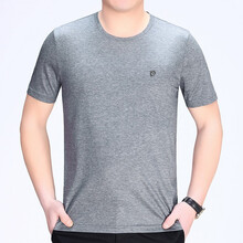 皮爾卡丹（pierrecardin） 短袖 男士T恤 麻灰5163 