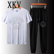 XKV 短袖 男士T恤 834白色 