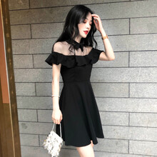 荷葉邊連衣裙，打造甜美少女感