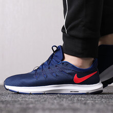 耐克（NIKE）跑步鞋AA7403-403/藍色紅勾 