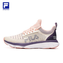 斐樂（FILA）跑步鞋微白/蜜桃粉-WP 