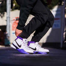 耐克（NIKE）籃球鞋AQ2728-105（白紫） 