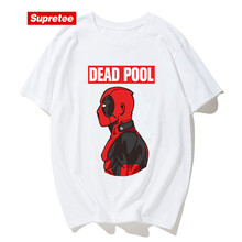 supretee 短袖 男士T恤 白色死侍 