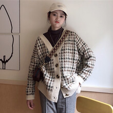 千鳥格女針織衫,千鳥格女針織衫,怎么樣