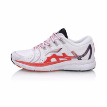 李寧（LI-NING）跑步鞋標準白/晶藍色 