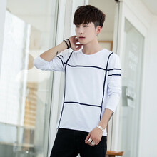 聚衣尚品 長(zhǎng)袖 男士T恤 白色 XL，L，XXXL，M，XXL