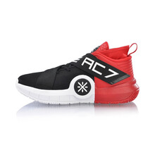 李寧（LI-NING）籃球鞋標(biāo)準(zhǔn)黑/公牛紅 42
