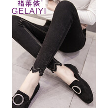 個(gè)性牛仔褲，微胖妹子的穿搭秘籍