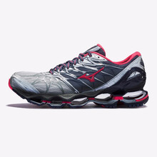 美津濃（MIZUNO）跑步鞋銀/粉紅/紫灰 37.5