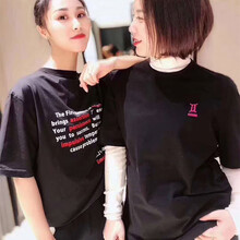 鑫阿瑪施瑞 印花 短袖 T恤 女 圓領(lǐng)