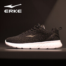 鴻星爾克（ERKE）跑步鞋正黑4145 