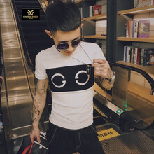 C2潮朝（C2 CHAO CHAO） 短袖 男士T恤 白色 XL，L，XXL，M
