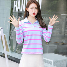 百搭長(cháng)袖襯衫，打造甜美少女風(fēng)