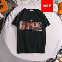 柏斐荻（BYPHYTEE） 短袖 男士T恤 X508人物短袖黑色 