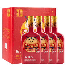瀘州52度375mL-500mL，500ml*4 濃香型，濃香