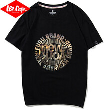 Lee Cooper 短袖 男士T恤 3220黑色T恤 