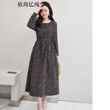 依尚億純（yishangyichun） 創(chuàng)意趣味 綁帶 連衣裙