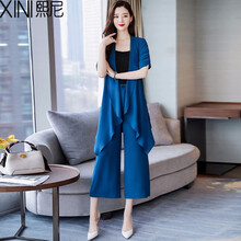 熙尼（XINI） 純色 不規則 連衣裙