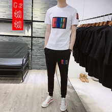C2潮朝(C2 chao chao) 短袖 男士T恤 TZ05白色 