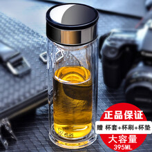 雙層隔熱玻璃杯，讓你的健康喝水