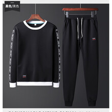 爾康新 七分袖 男士T恤 黑色 