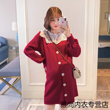元素,新款,孕婦,樣式,流行,趨勢,毛衣裙,蕾絲