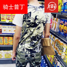 柏斐荻（BYPHYTEE） 短袖 男士T恤 紋身關(guān)公 