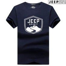Jeep 短袖 男士T恤 818-8藍(lán)色 