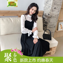 撞色連衣裙，打造性感小仙女