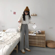 高腰闊腿褲，塑造優(yōu)雅小仙女